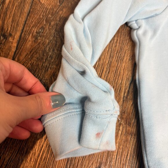 Vineyard Vines light blue toddler half zip pullover - Picture 3 of 4